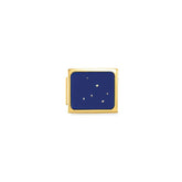 Nomination COMPOSABLE GLAM SYMBOLE Element aus Edelstahl, mit Edelsteinen verziert, gelbgold PVD-beschichtet (06-06)